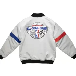 Men Mitchell & Ness Jackets & Outerwear-Heavyweight Satin Jacket Nba All Star