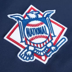 Men Mitchell & Ness Jackets & Outerwear-Heavyweight Satin Jacket San Diego Padres