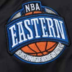 Men Mitchell & Ness Jackets & Outerwear-Heavyweight Satin Jacket Toronto Raptors