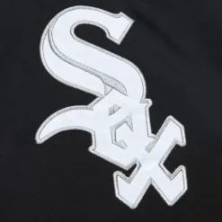 Men Mitchell & Ness Jackets & Outerwear-Heavyweight Satin Jacket Chicago White Sox