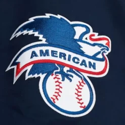 Men Mitchell & Ness Jackets & Outerwear-Heavyweight Satin Jacket New York Yankees