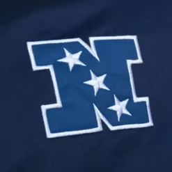 Men Mitchell & Ness Jackets & Outerwear-Heavyweight Satin Jacket Dallas Cowboys