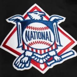 Men Mitchell & Ness Jackets & Outerwear-Heavyweight Satin Jacket San Francisco Giants