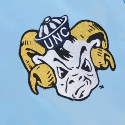 Men Mitchell & Ness Jackets & Outerwear-Heavyweight Satin Jacket University Of North Carolina