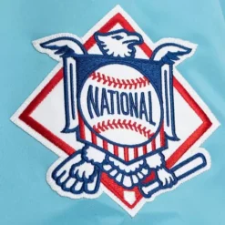 Men Mitchell & Ness Jackets & Outerwear-Heavyweight Satin Jacket Philadelphia Phillies