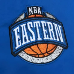 Men Mitchell & Ness Jackets & Outerwear-Heavyweight Satin Jacket Orlando Magic