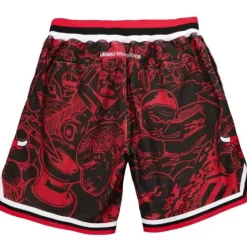 Men Mitchell & Ness Shorts-Hebru Shorts Chicago Bulls