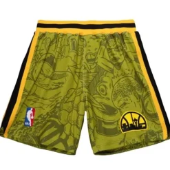 Men Mitchell & Ness Shorts-Hebru Shorts Seattle Supersonics