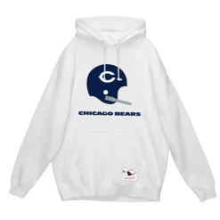 Men Mitchell & Ness Hoodies & Sweatshirts-Helmet 1 Hoodie Chicago Bears