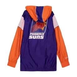 Men Mitchell & Ness Jackets & Outerwear-Highlight Reel Windbreaker Phoenix Suns