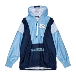 Men Mitchell & Ness Jackets & Outerwear-Highlight Reel Windbreaker University Of North Carolina