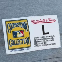 Men Mitchell & Ness T-Shirts & Tops-Highlight Sublimated Player Tee Atlanta Braves Hank Aaron