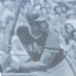 Men Mitchell & Ness T-Shirts & Tops-Highlight Sublimated Player Tee San Diego Padres Dave Winfield