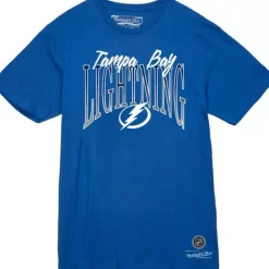 Men Mitchell & Ness T-Shirts & Tops-Hip Check Tee Tampa Bay Lightning