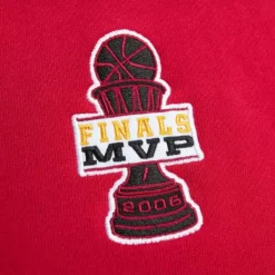 Men Mitchell & Ness Hoodies & Sweatshirts-Hof Fleece Hoodie Miami Heat Dwyane Wade