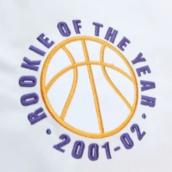 Men Mitchell & Ness Jackets & Outerwear-Hof N&N Satin Jacket Los Angeles Lakers Pau Gasol