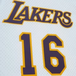 Mitchell & Ness Nba Swingman-Hof Swingman Jersey Los Angeles Lakers Pau Gasol