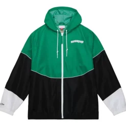 Men Mitchell & Ness Jackets & Outerwear-Home Team Lightweight Windbreaker Dallas Mavericks