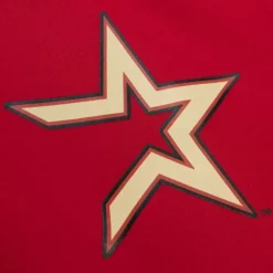 Men Mitchell & Ness Jackets & Outerwear-Home Team Lightweight Windbreaker Houston Astros