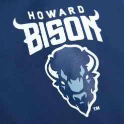 Men Mitchell & Ness Jackets & Outerwear-Home Team Lightweight Windbreaker Howard University