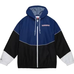 Men Mitchell & Ness Jackets & Outerwear-Home Team Lightweight Windbreaker New York Rangers