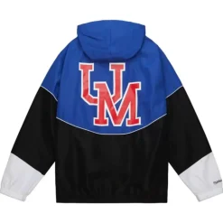 Men Mitchell & Ness Jackets & Outerwear-Home Team Lightweight Windbreaker University Of Mississippi
