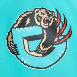 Men Mitchell & Ness Jackets & Outerwear-Home Team Lightweight Windbreaker Vancouver Grizzlies