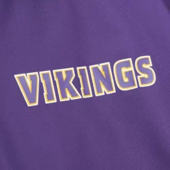 Men Mitchell & Ness Jackets & Outerwear-Home Team Lightweight Windbreaker Minnesota Vikings