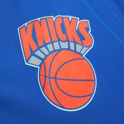 Men Mitchell & Ness Jackets & Outerwear-Home Team Lightweight Windbreaker New York Knicks