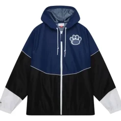 Men Mitchell & Ness Jackets & Outerwear-Home Team Lightweight Windbreaker Penn State University