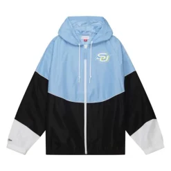 Men Mitchell & Ness Jackets & Outerwear-Home Team Lightweight Windbreaker Southern University And A&M College