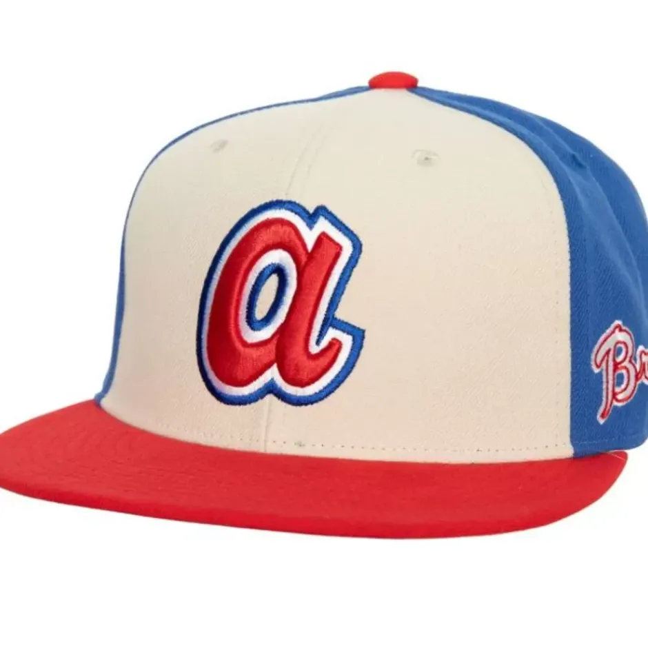 Mitchell & Ness Fitted-Homefield Fitted Coop Atlanta Braves