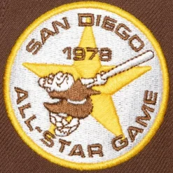 Mitchell & Ness Fitted-Homefield Fitted Coop San Diego Padres