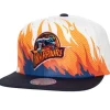 Mitchell & Ness Snapback-Hot Fire Snapback Hwc Golden State Warriors