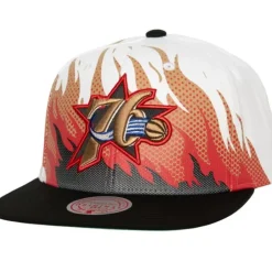 Mitchell & Ness Snapback-Hot Fire Snapback Hwc Philadelphia 76Ers