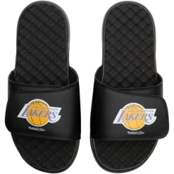 Mitchell & Ness Slides-Hwc Logo Slides Los Angeles Lakers