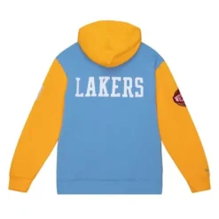 Men Mitchell & Ness Hoodies & Sweatshirts-Hwc Night Fleece Hoody Minneapolis Lakers
