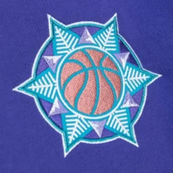 Men Mitchell & Ness Hoodies & Sweatshirts-Hwc Night Fleece Hoody Utah Jazz