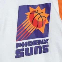 Men Mitchell & Ness Jackets & Outerwear-Hwc Night Surprise Win Windbreaker Phoenix Suns