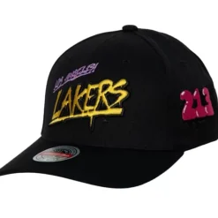Mitchell & Ness Snapback-Hwc Slap Sticker Classic Red Los Angeles Lakers