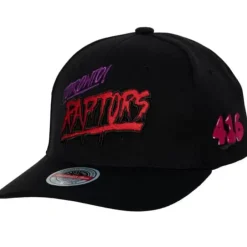 Mitchell & Ness Snapback-Hwc Slap Sticker Classic Red Toronto Raptors