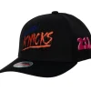 Mitchell & Ness Snapback-Hwc Slap Sticker Classic Red New York Knicks