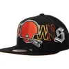 Mitchell & Ness Snapback-Hype Type Snapback Cleveland Browns