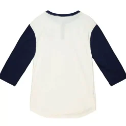 Men Mitchell & Ness T-Shirts & Tops-Icon Henley Houston Astros