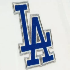 Men Mitchell & Ness T-Shirts & Tops-Icon Henley Los Angeles Dodgers