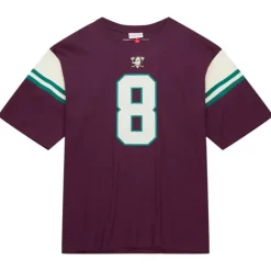 Men Mitchell & Ness T-Shirts & Tops-Icon Premium N&N S/S Tee Anaheim Ducks Teemu Selanne