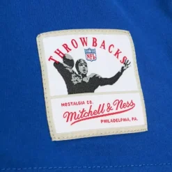 Men Mitchell & Ness T-Shirts & Tops-Icon Premium N&N S/S Tee Buffalo Bills Jim Kelly