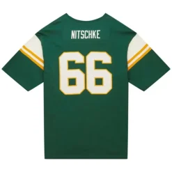 Men Mitchell & Ness T-Shirts & Tops-Icon Premium N&N Ss Tee Green Bay Packers