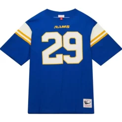 Men Mitchell & Ness T-Shirts & Tops-Icon Premium N&N S/S Tee Los Angeles Rams Eric Dickerson