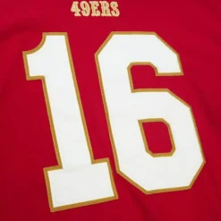 Men Mitchell & Ness T-Shirts & Tops-Icon Premium N&N S/S Tee San Francisco 49Ers Joe Montana